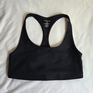 Sincerely Jules For Bandier black cutout sports bra large